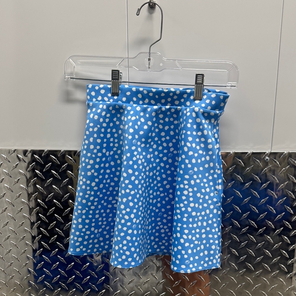 Lilly Pulitzer Thelma Zanzibar Polka Dot Skirt, 10